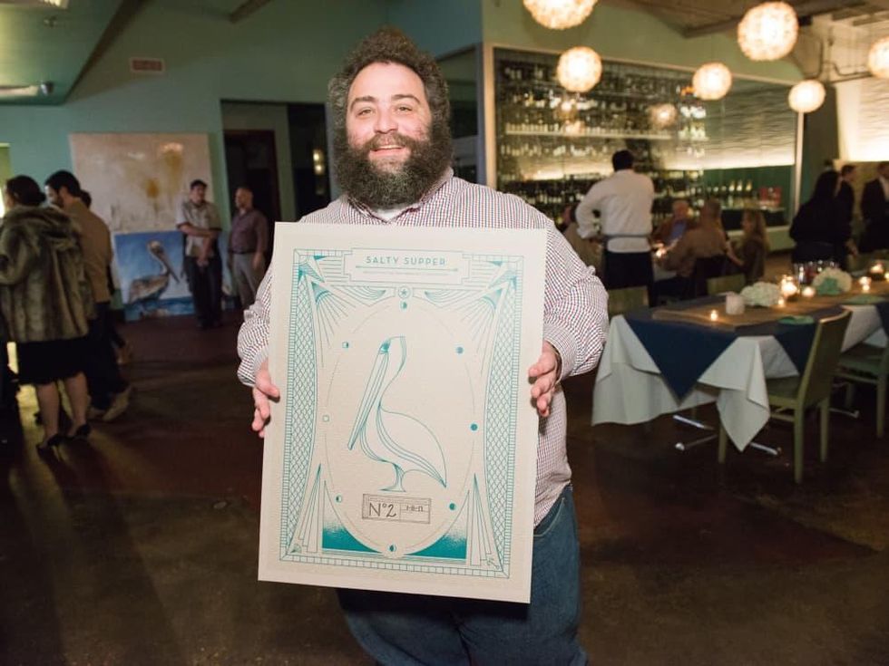 Salty Supper Eric Sandler poster