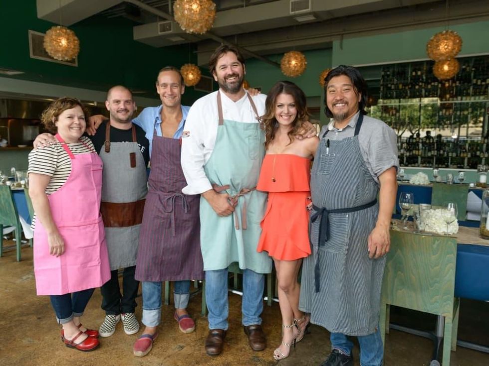 Salty Supper Rebecca Masson Ryan Lachine Ryan Prewitt Ed Lee Bryan Jennifer Caswell