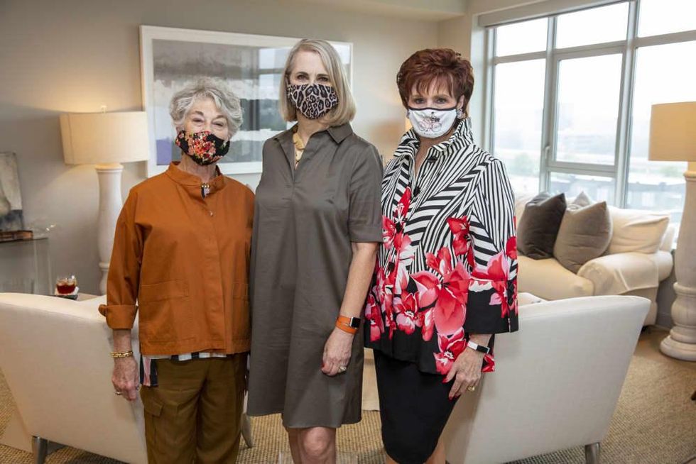 Salvation Army luncheon 2020 Chic Boutique Charlene Dwyer (77057), Susan Hansen (77019) Carol Sharp