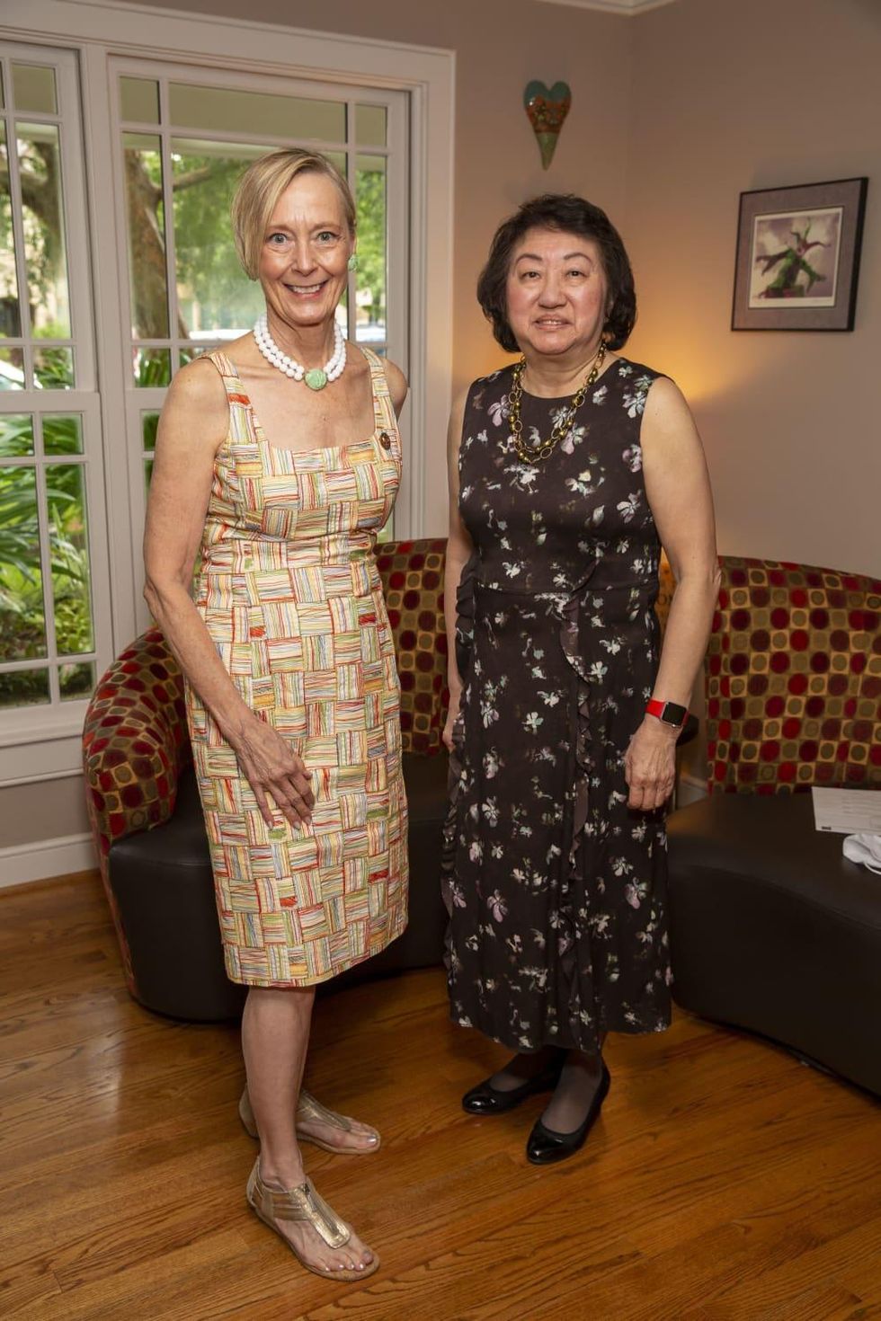 Salvation Army luncheon 2020 Chic Boutique Connie Wallace, Judy Chong