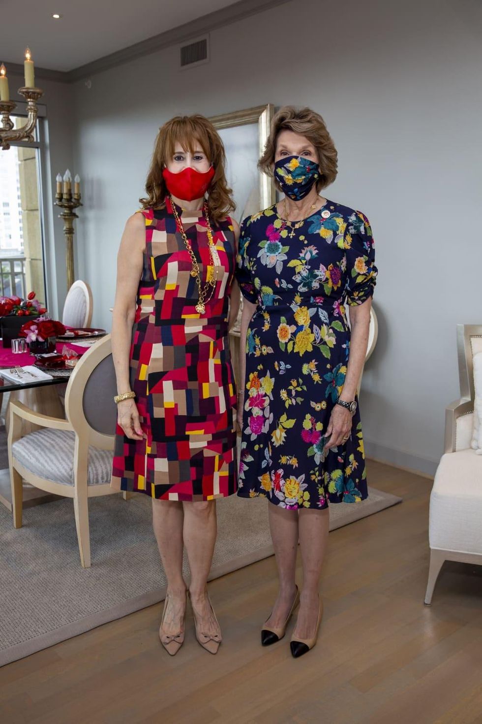 Salvation Army luncheon 2020 Chic Boutique Vicki West (77056) Lilly Andress (77019)