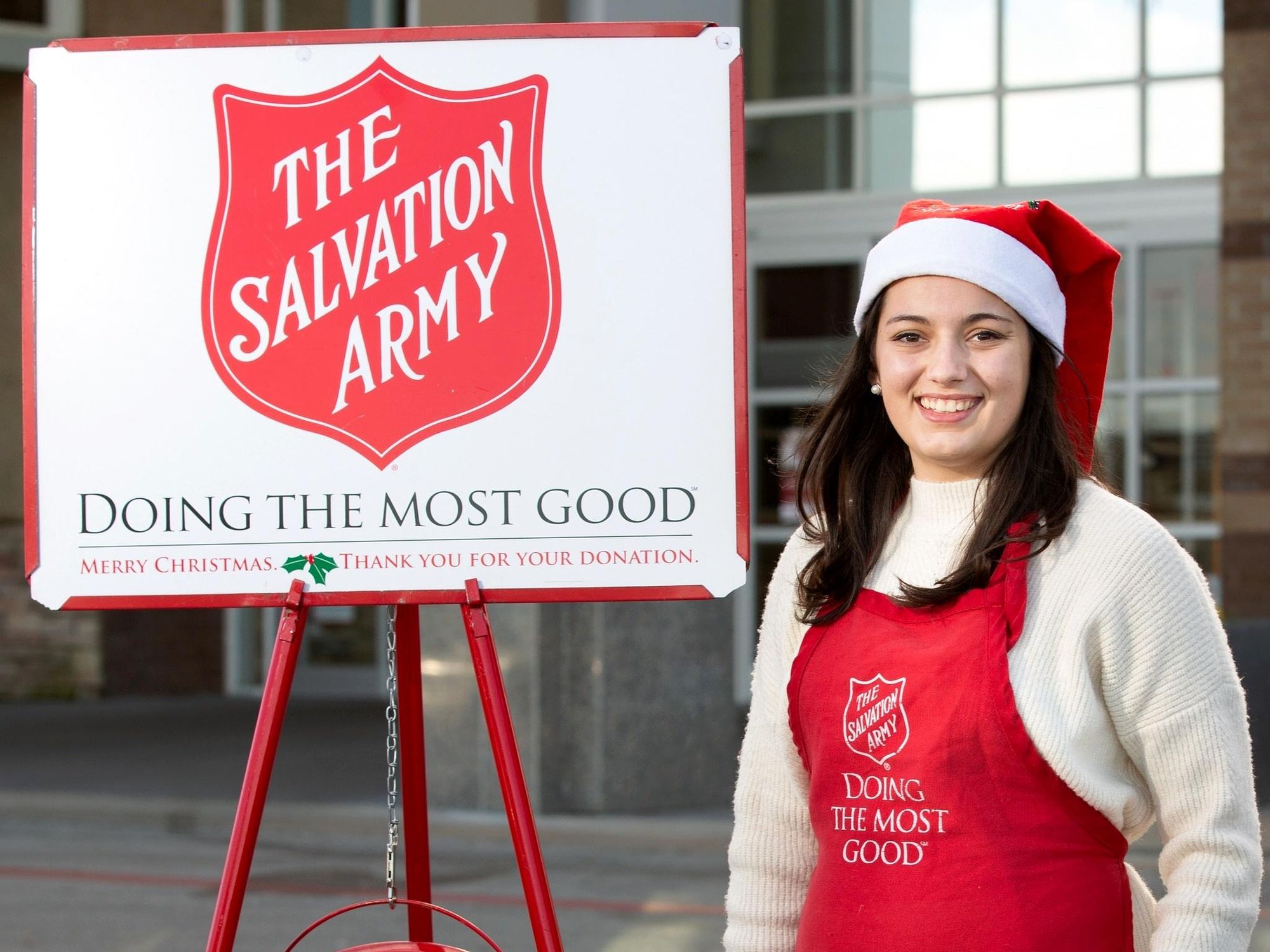 Salvation Army red kettle 