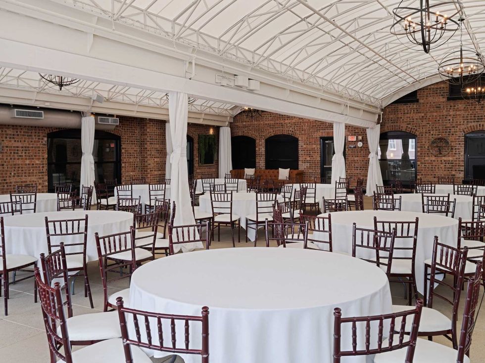 Sam Houston hotel terrace