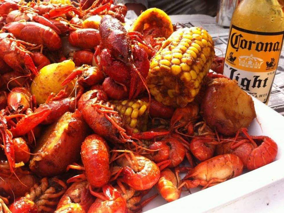 Sam's Boat on Richmond Avenue crawfish