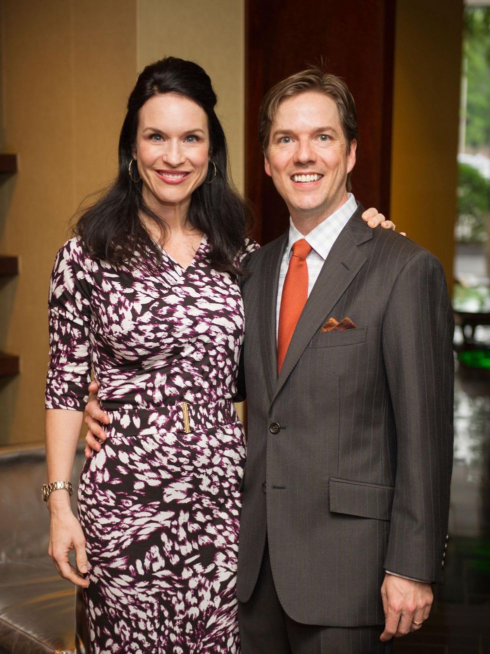 Samantha and David Kennedy at the Arthritis Foundation Award party May 2014