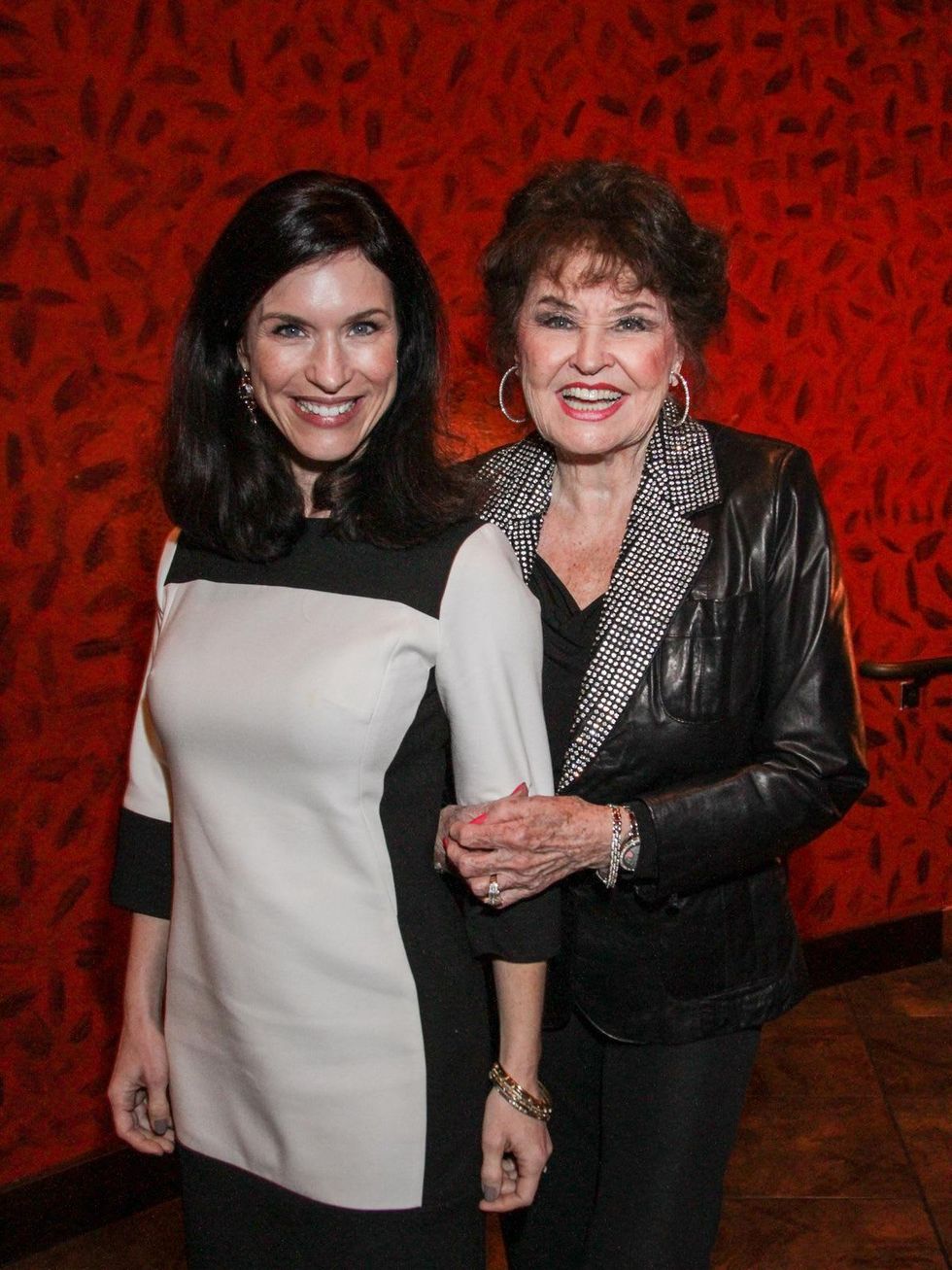 Samantha Kennedy, left, and Warner Roberts at Deborah Duncan Unplugged November 2013