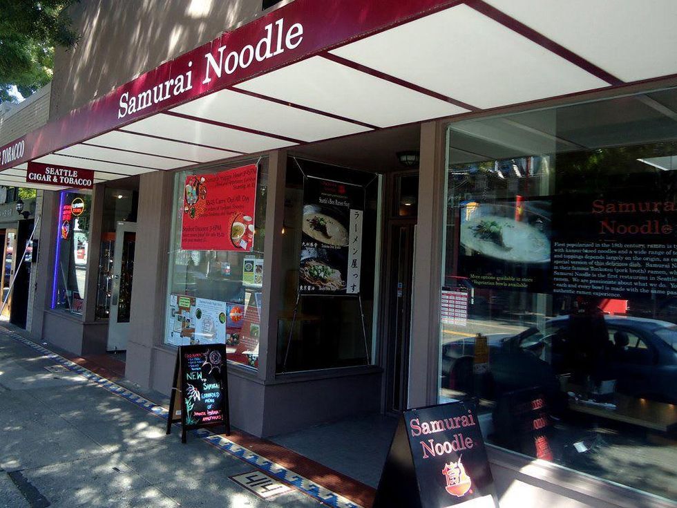 Samurai Noodle ramen