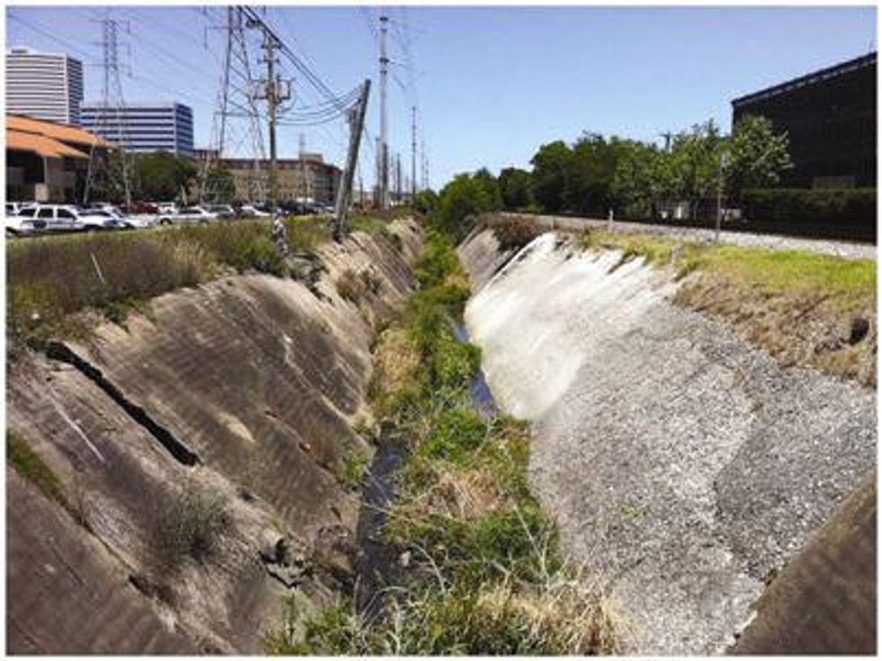 San Felipe drainage project Harris County Flood Control District