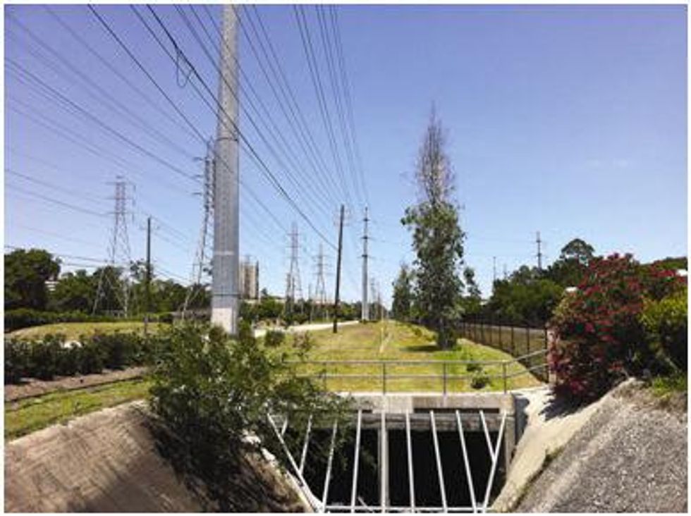San Felipe drainage project Harris County Flood Control District