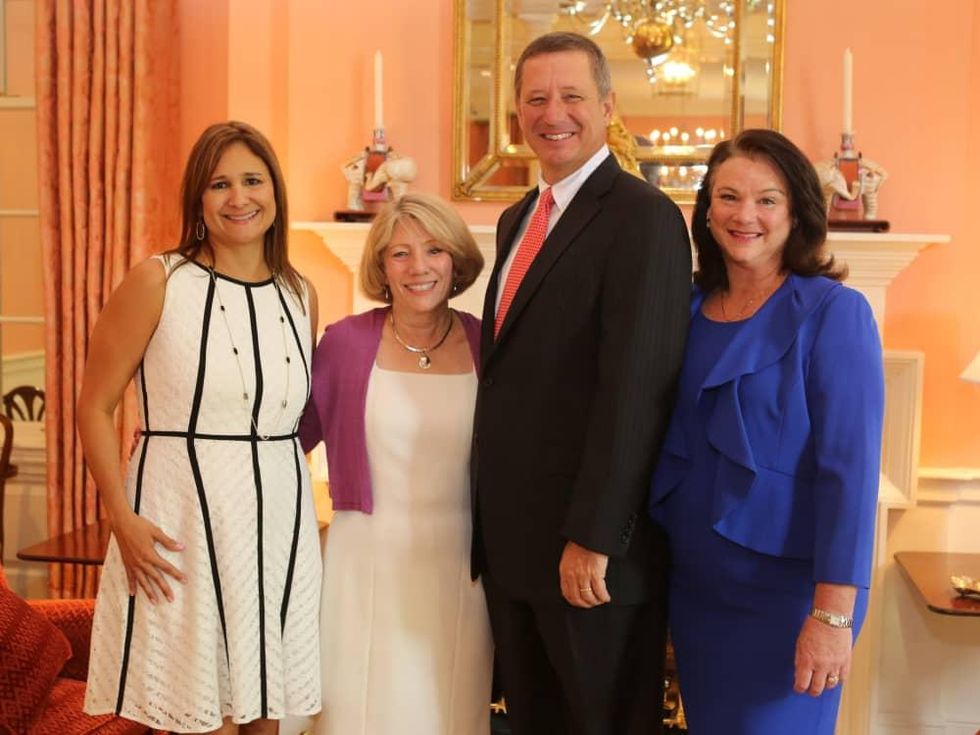 San Francisco Nativity Academy Luncheon, 6/16, Daniela Simpson, Cathy Garcia-Prats, David Wuthrich, Tara Wuthrich