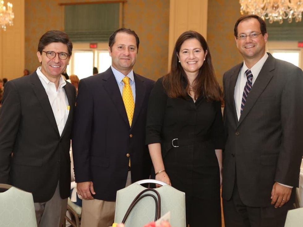 San Francisco Nativity Academy Luncheon, 6/16, JORGE MU\u00d1OZ, MALCOLM COGAN, LIZZIE MOLINO AND JAMES COGAN
