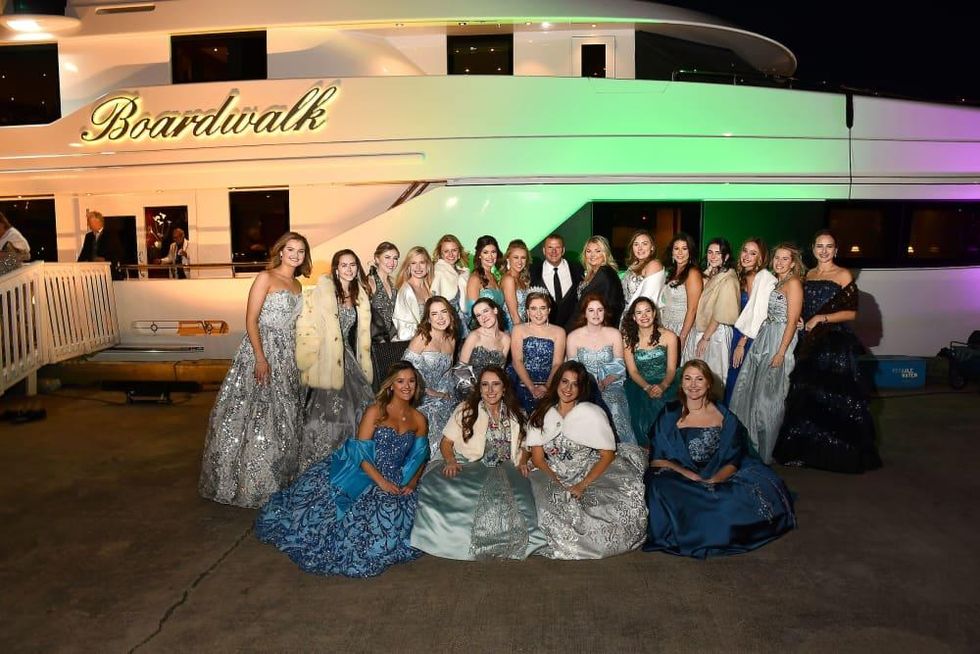 San Luis Salute 2020 Knights of Momus 2020 Royalty Court with Tilman Fertitta