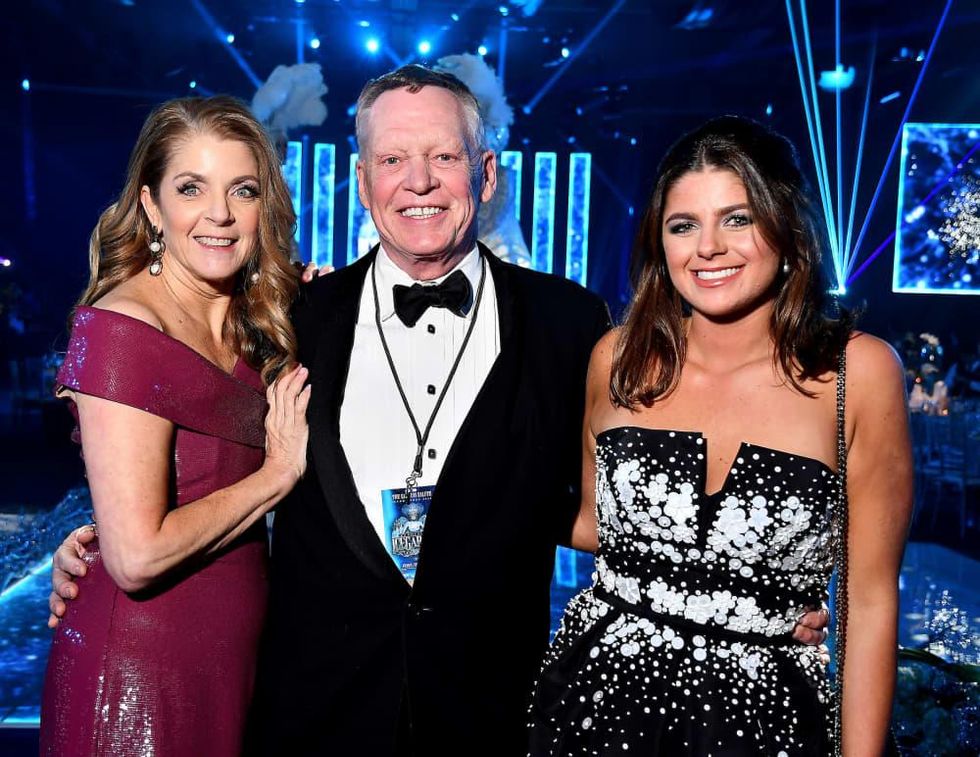 San Luis Salute 2020 Paige Fertitta, Richard Flowers of The Events Co., Blayne Fertitta