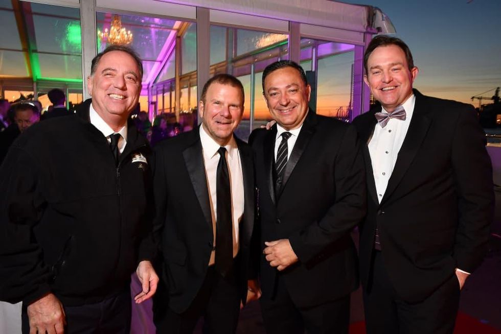San Luis Salute 2020 Rich Handler, Tilman Fertitta, Art Acevedo, Brian Sullivan