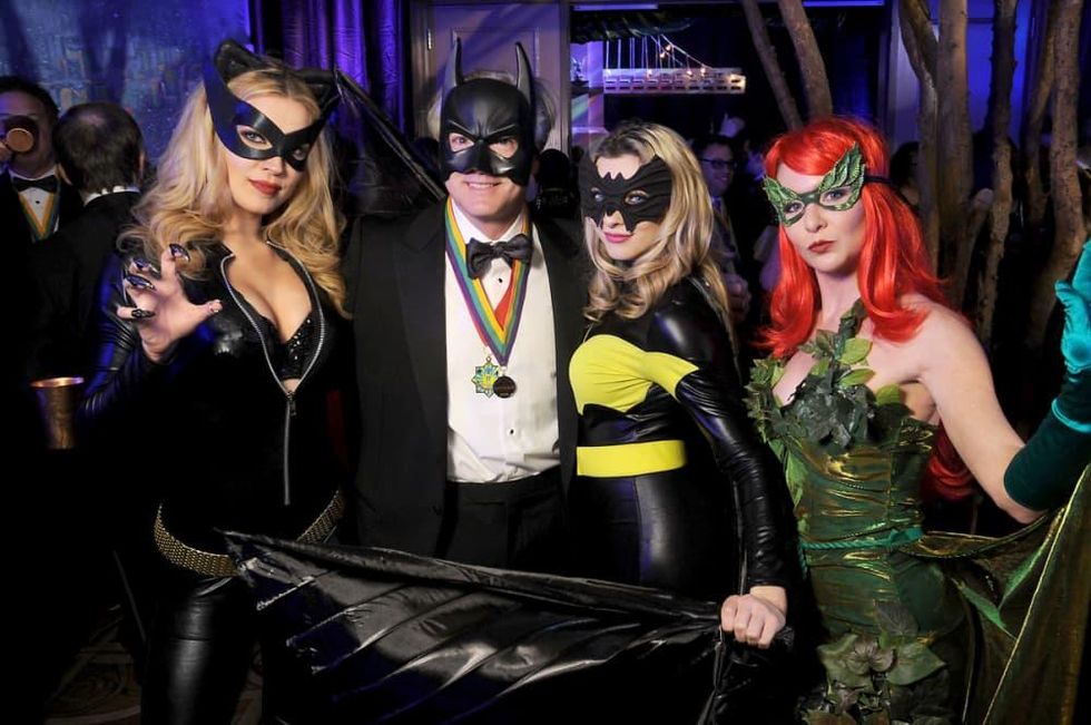 San Luis Salute, Feb. 2016, George Lugrin and Superheroes