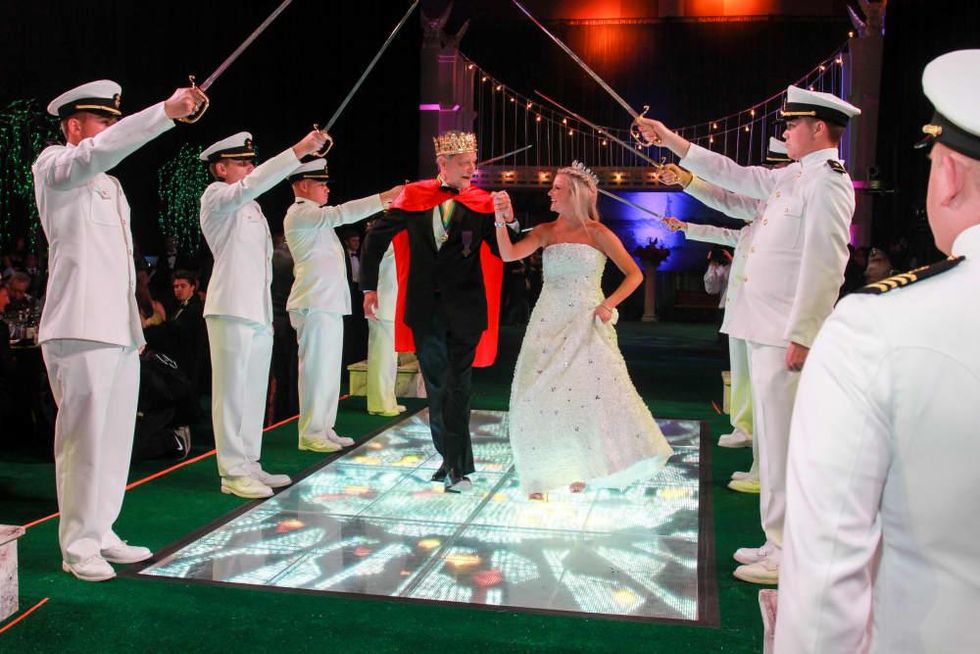 San Luis Salute, Feb. 2016, King Frivolous Tom Daly, Queen Jordan Raschke