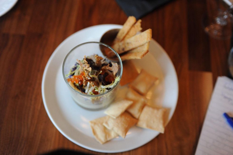 Sanctuari Triniti menu tasting