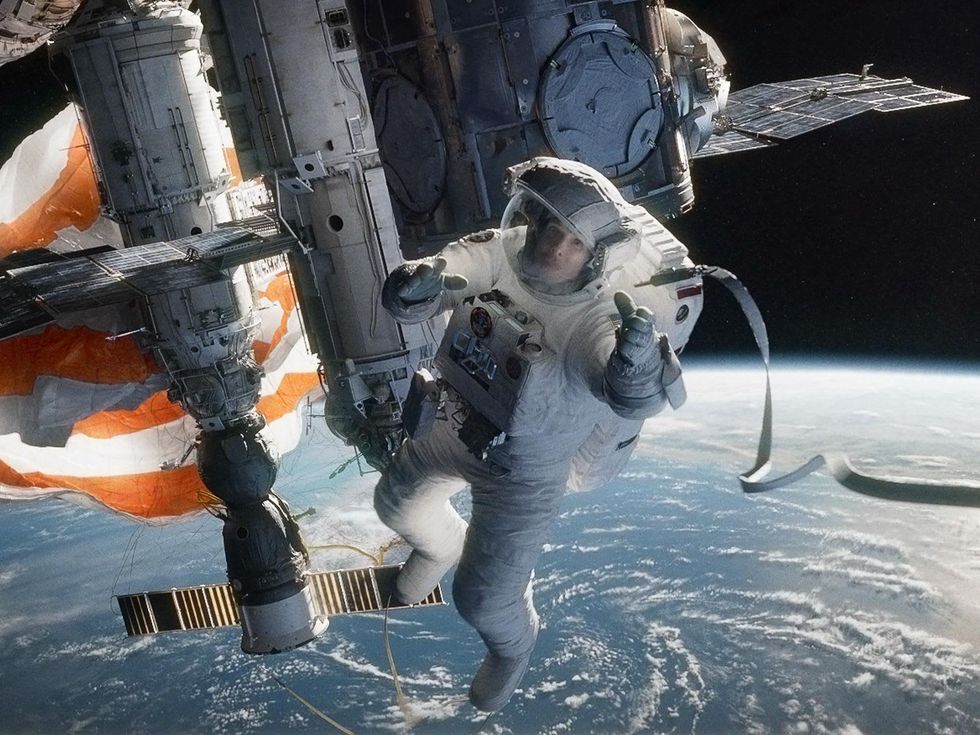 Sandra Bullock in Gravity