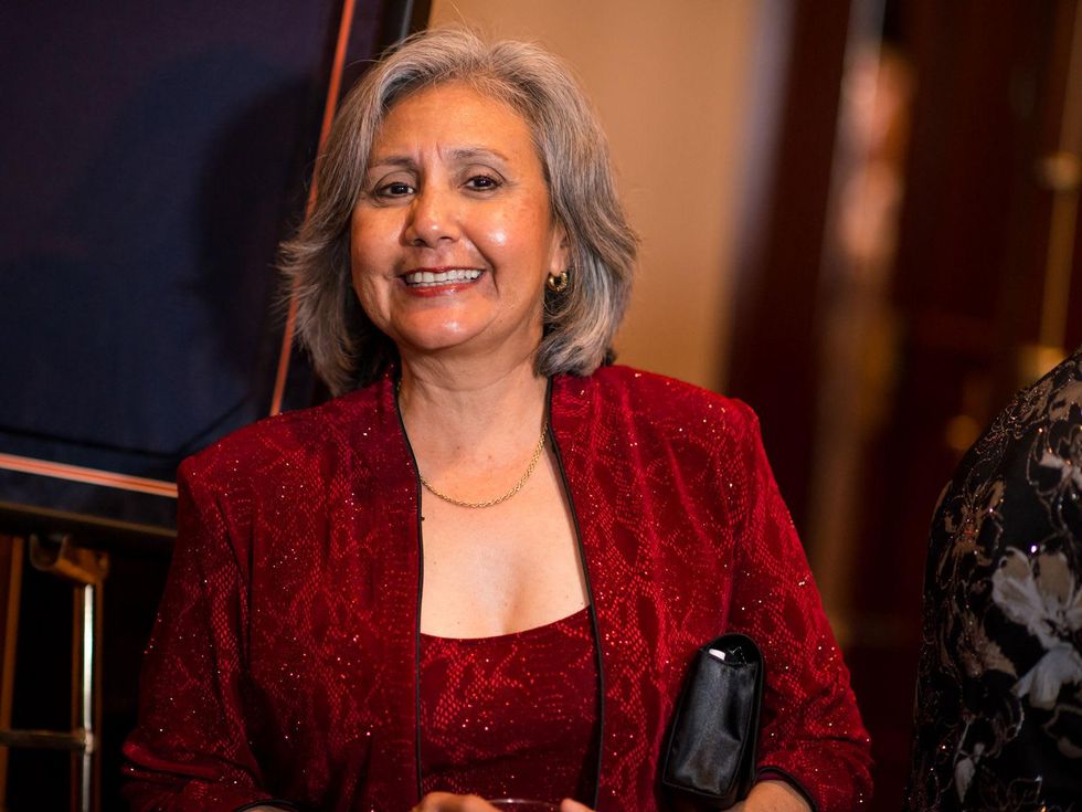 Sandra Lopez at the Crisis Intervention Gala April 2014