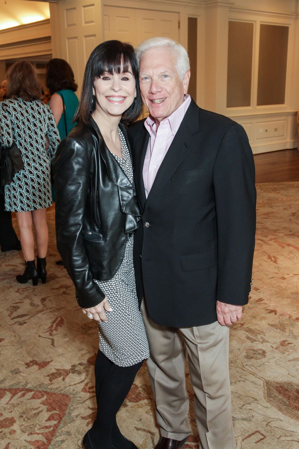 Sandra Porter and Mark Bermann at the MS Society luncheon March 2015