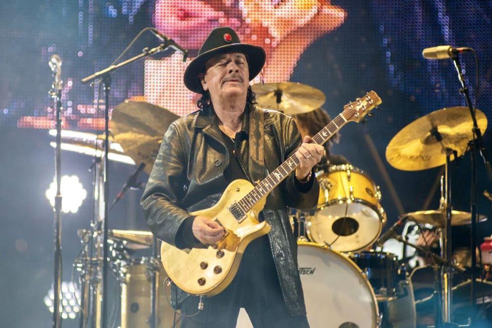 Watch Carlos Santana's Infamous Acid-Fueled Woodstock Performance