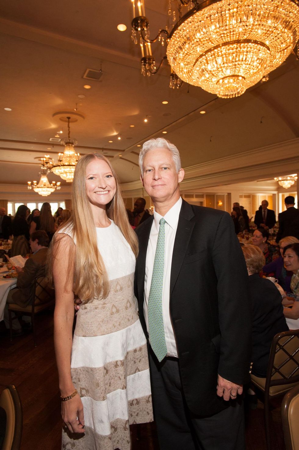 Sarah and Bill Hurt at the Foundation for Teen Health luncheon October 2014