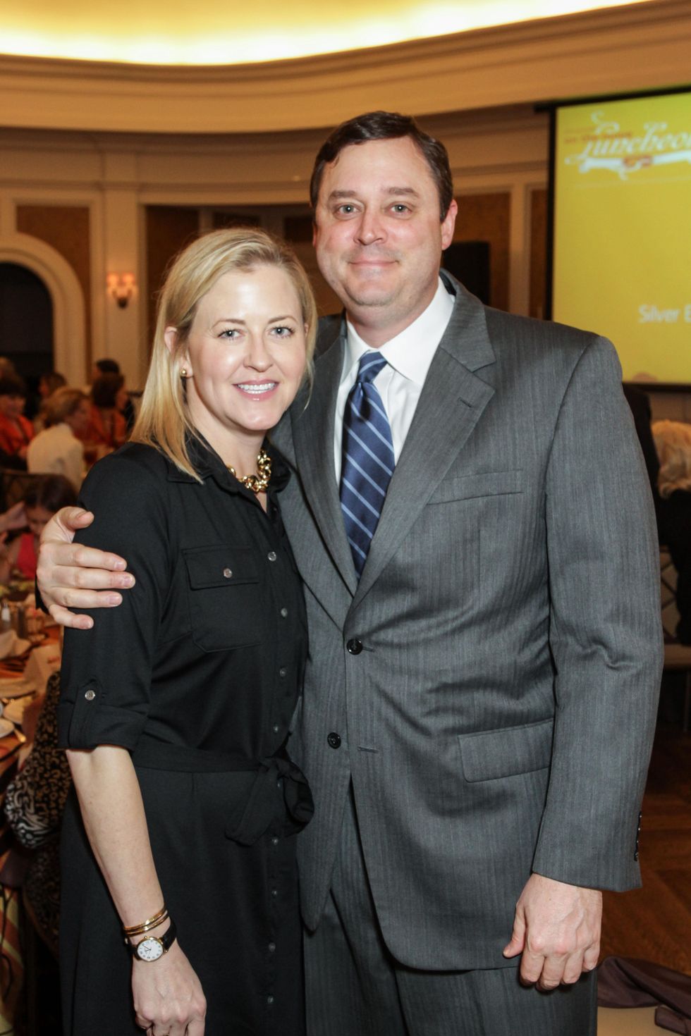 Sarah and Earl Dyke at the MS Society luncheon March 2015