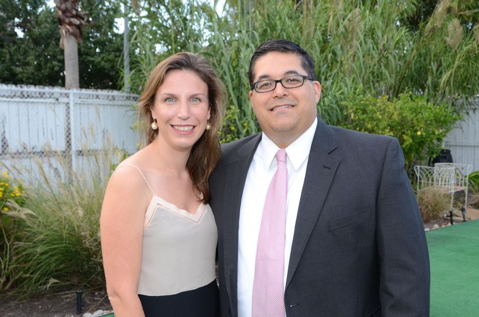 Sarah and Mike Stauder at the Aurora Picture Show Awards dinner October 2014