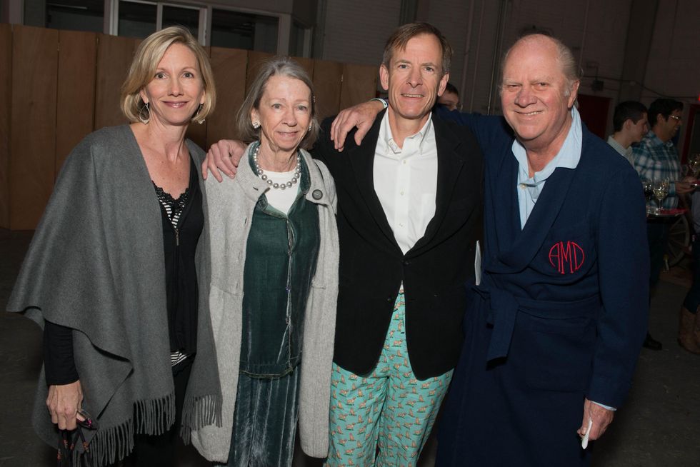 Sarah Hastings, from left, Kitty Neuhaus, John Hastings and Dossett McCullough at the Hope Stone Gala March 2014