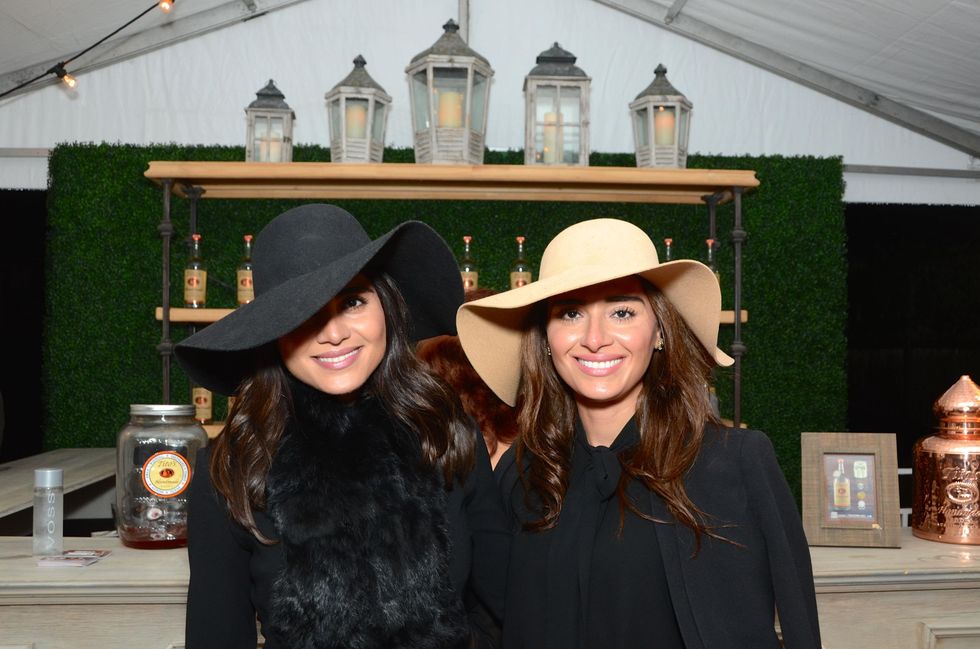 Sarah Jawda, left, and Saba Jawda at the Butler Brothers party November 2014