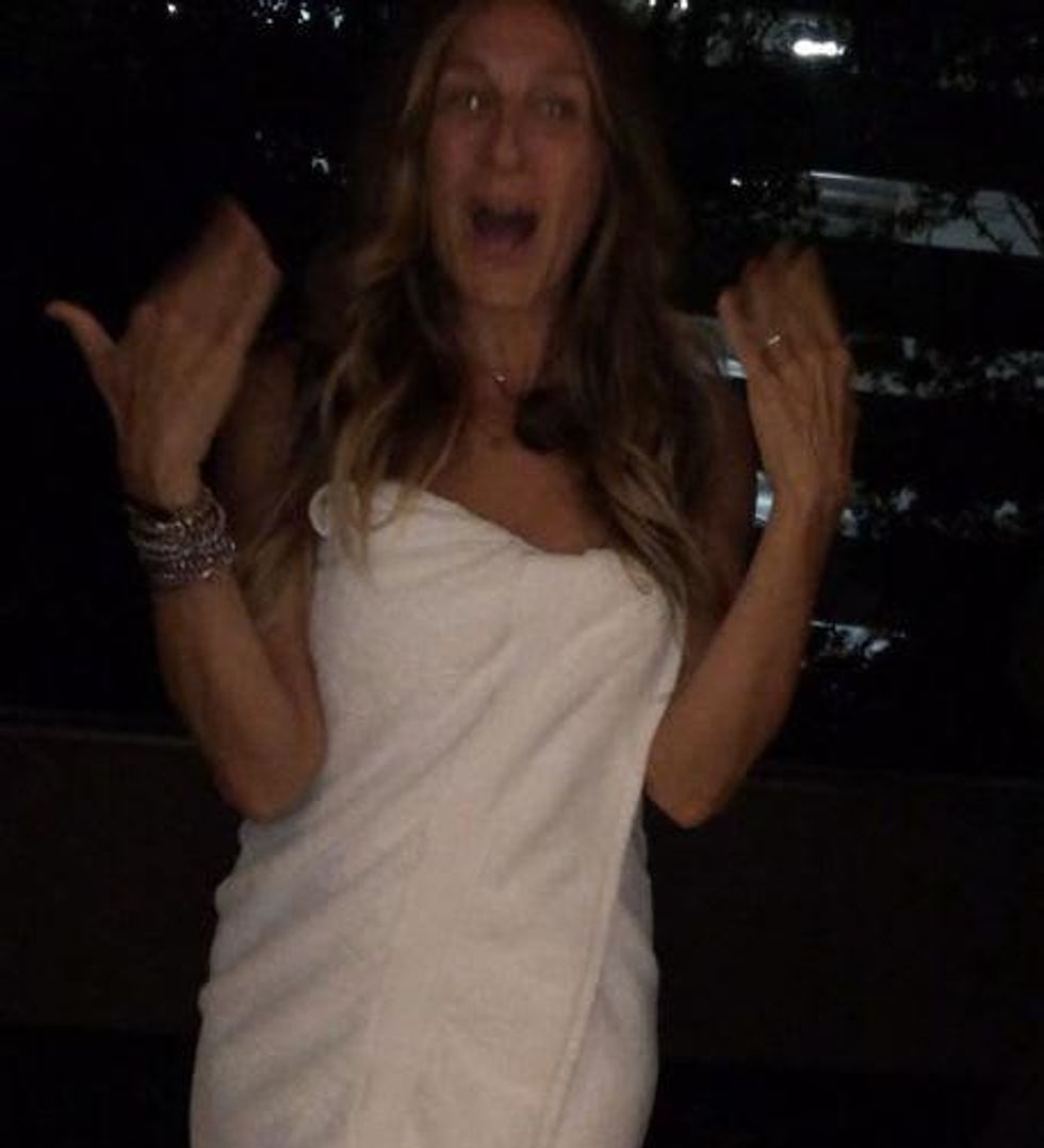 Sarah Jessica Parker Ice Bucket Challenge