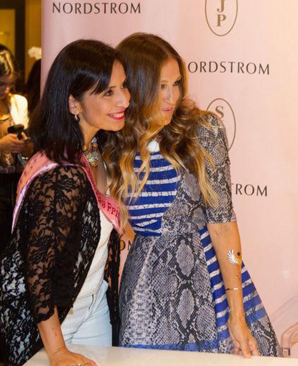 Sarah Jessica Parker with a Flash Tat