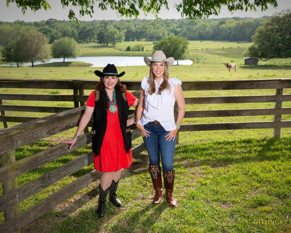 Sarah Parr Disney Harris Cattle Baron's Ball