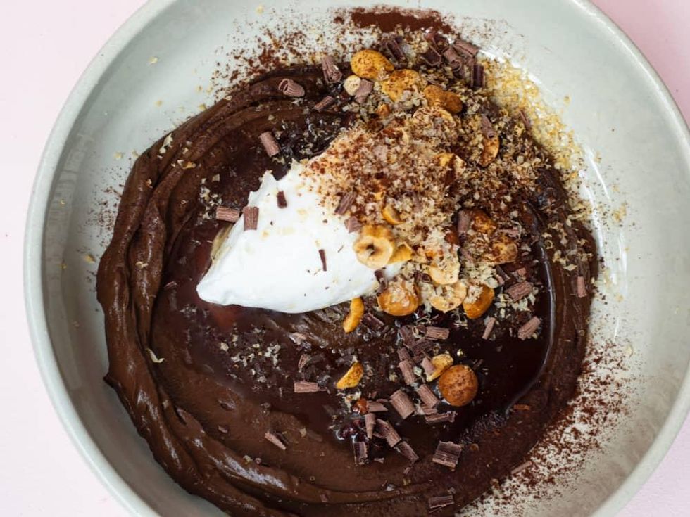 Satisfy avocado mousse