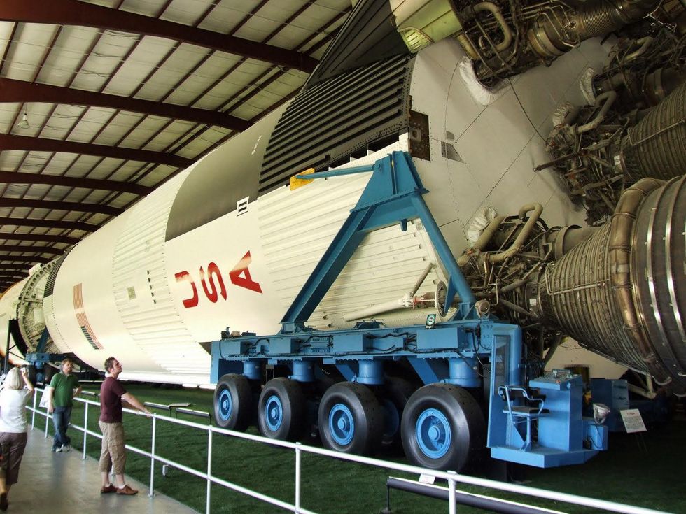 Saturn V, rocket, Houston Space Center