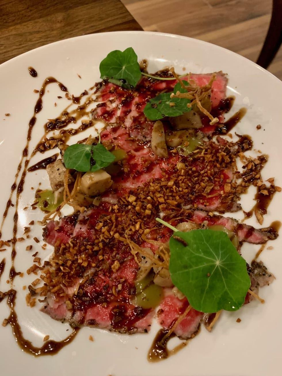 Savoir beef carpaccio