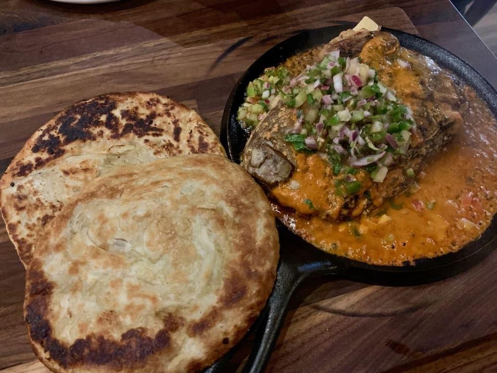 Savoir tandoori lamb fajitas