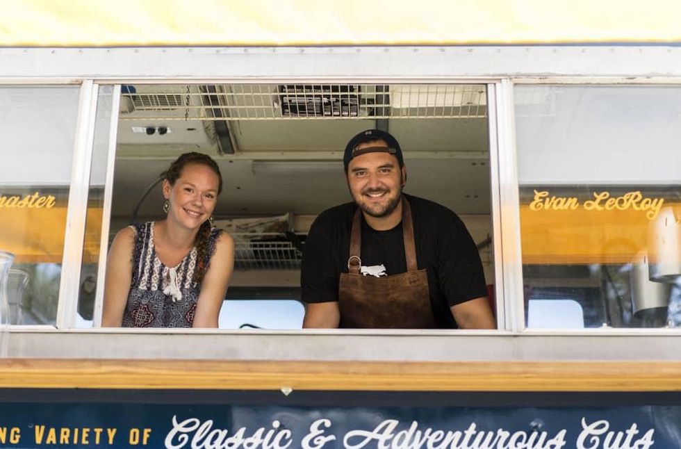 Sawyer Lewis Evan LeRoy barbecue bbq