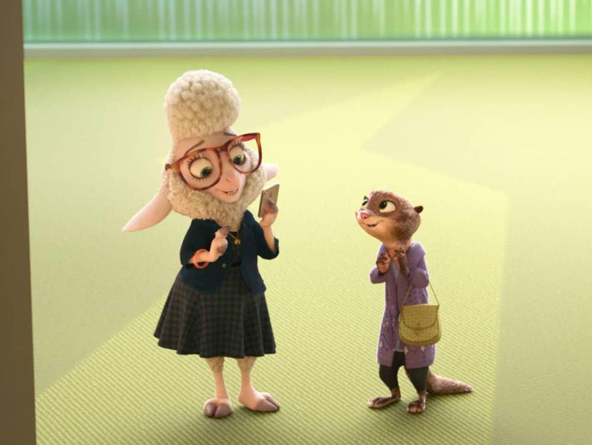 Jenny Slate voices a sheep and Octavia Spencer voices an otter in