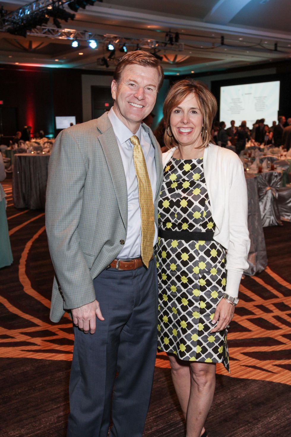 Scott and Gina Luther at the College of Biblical Studies Rising Star Dinner May 2014