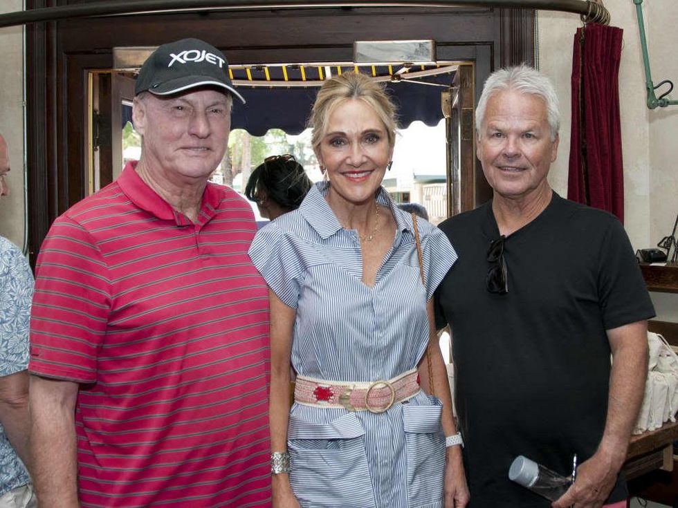 Scotty and Jana Arnoldy and Patrick Henry at Aspen Food & Wine festival