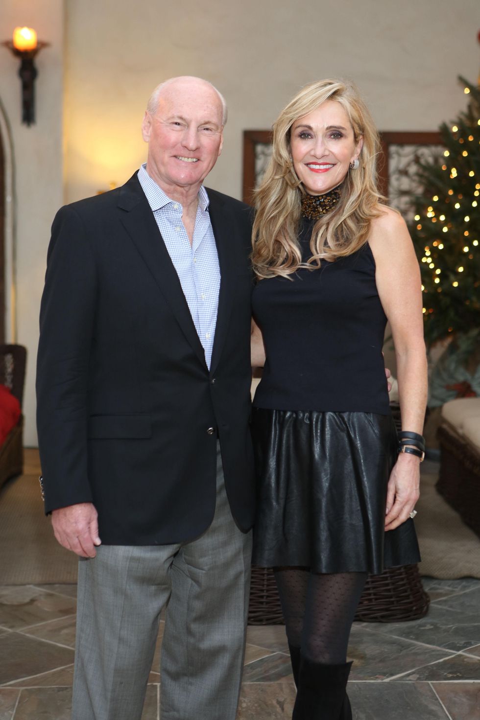 Scotty and Jana Arnoldy at St. Luke's holiday party December 2014