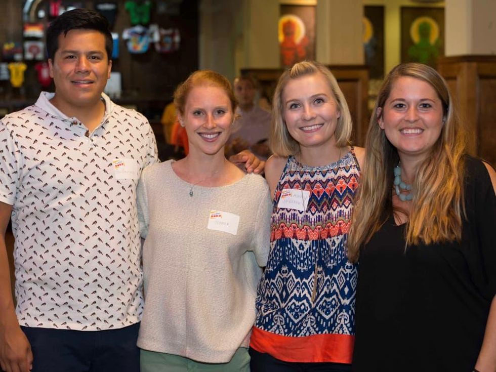 Scrabble in the City, Guillermo Hernandez; Hannah Casper; Ashley McKenney; Abby Platt