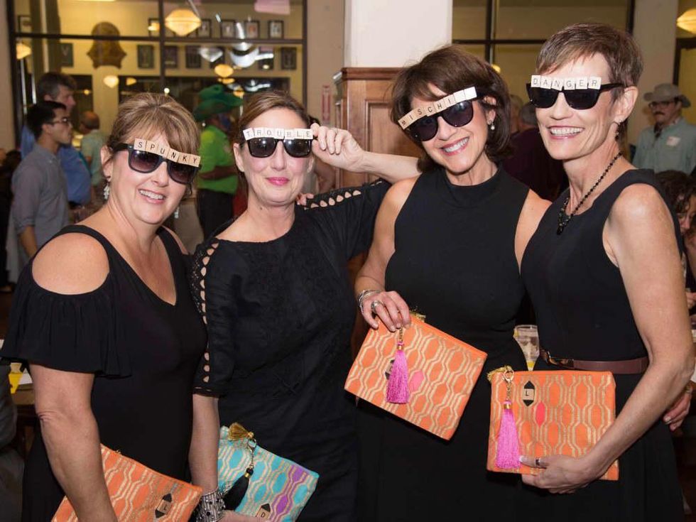 Scrabble in the City, Houston, 9/16, Laura Eaton, Debra Ford, Dee Dee Dochen, Leslie Rainwater