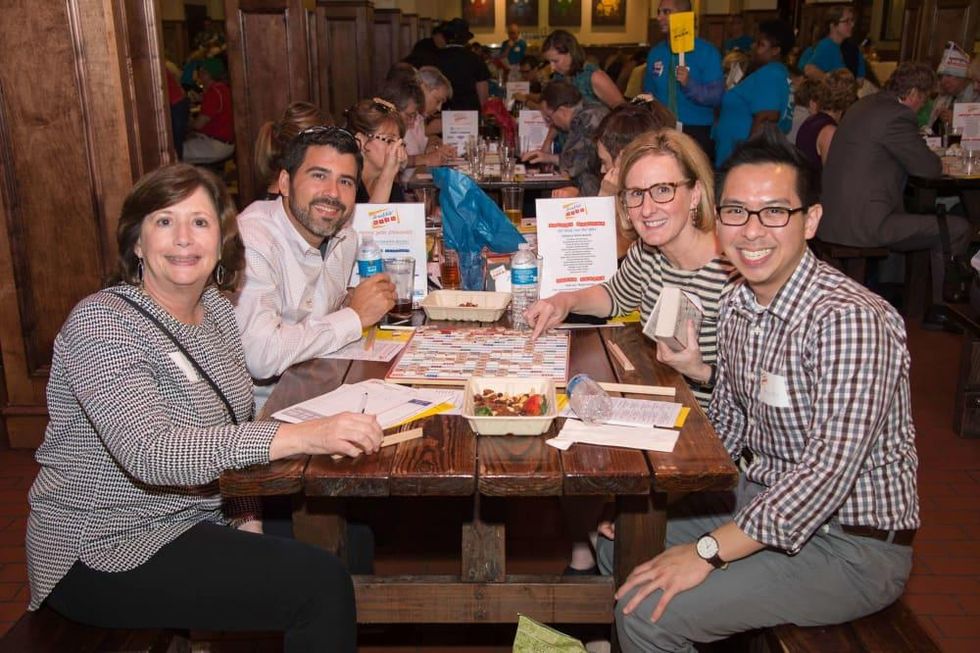 Scrabble in the City, Houston, 9/16, Tracy Janda; Geoff Castro; Eydie Pengelly; Gregory Gee
