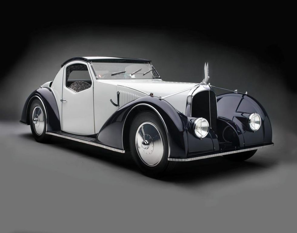 Sculpted in Steel, Type C27 A\u00e9rosport Coupe, 1934