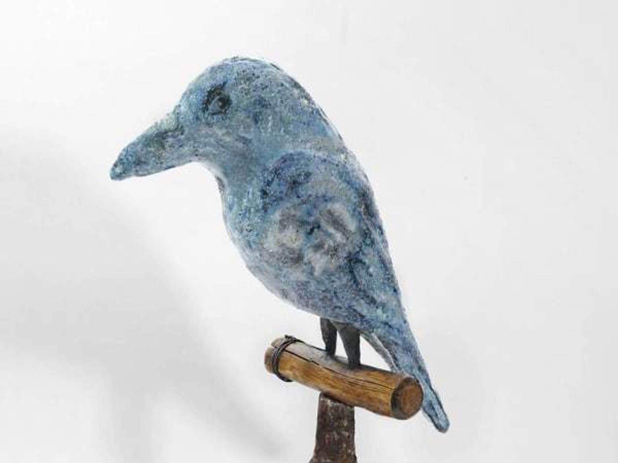 Sculpture of a bird by Damon Thomas