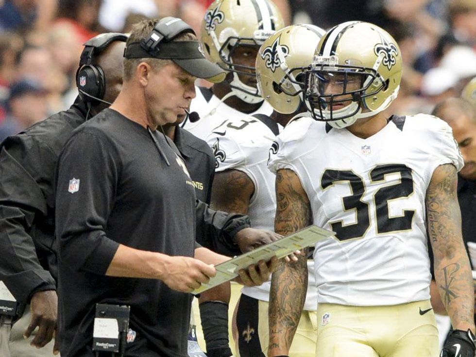 Sean Payton Saints Texans wide