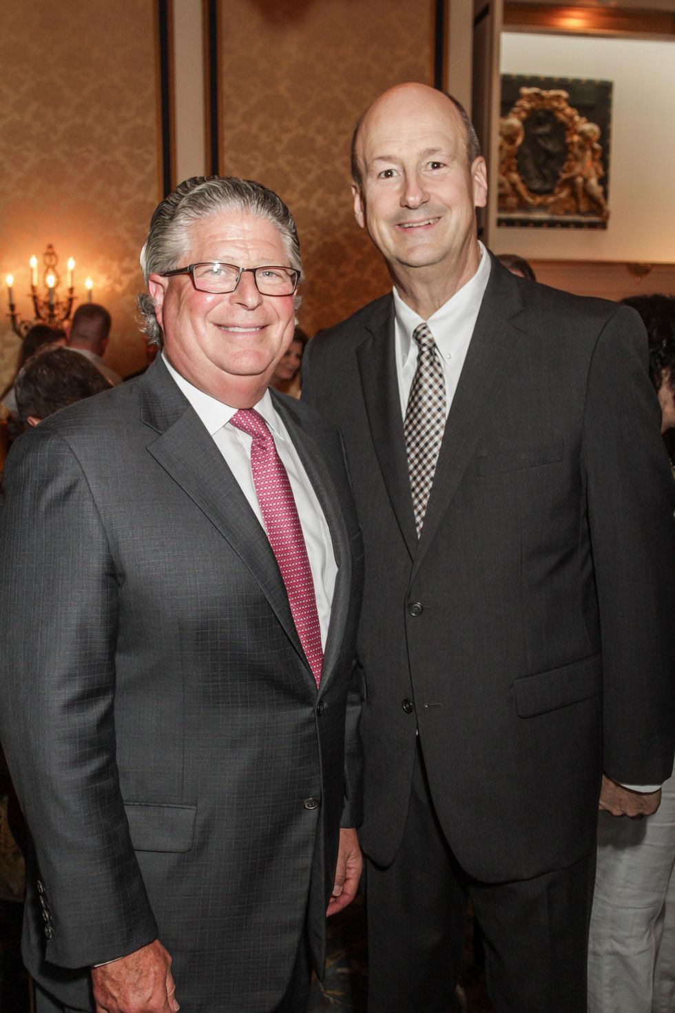 SEARCH Picnic in the Park 2015 Bill Boyar (Chairman of SEARCH Board) and Bill Breetz (Picnic Honoree)