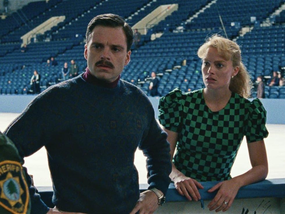 Sebastian Stan and Margot Robbie in I, Tonya